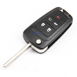 Chevrolet Key Shell With 5 Buttons - Aftermarket