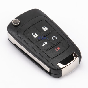 Chevrolet Key Shell With 5 Buttons - Aftermarket