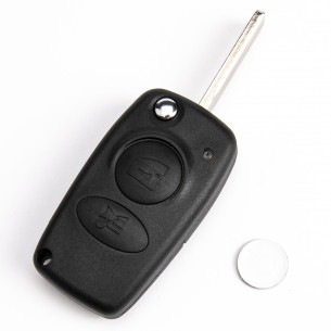 Alfa Romeo 166 Flip Key Cover With 2 Buttons - Aftermarket