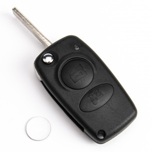 Alfa Romeo 166 Flip Key Cover With 2 Buttons - Aftermarket