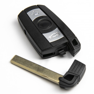 Remote Key Housing for BMW 1 3 5 X1 X6 Z4 66129268488 With 3 Buttons - Aftermarket