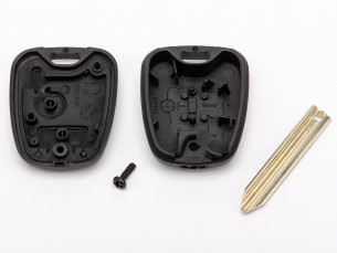 Citroen Key Shell With 2 Buttons - Aftermarket