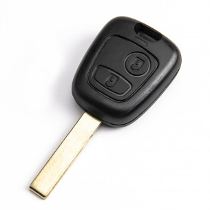 Peugeot Key Shell With 2 Buttons - Aftermarket