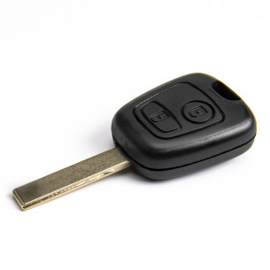 Peugeot Key Shell With 2 Buttons - Aftermarket