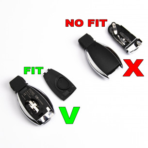 Key Shell for Mercedes E G S M With 3 Buttons - Aftermarket