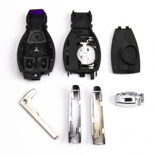 Key Shell for Mercedes E G S M With 3 Buttons - Aftermarket
