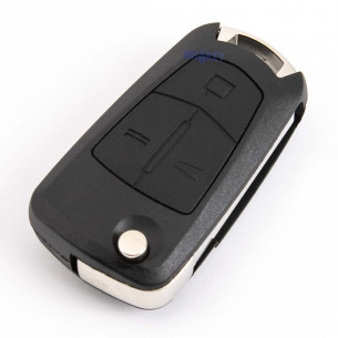 Opel Key Shell With 3 Buttons - Aftermarket
