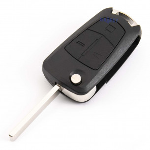 Opel Key Shell With 3 Buttons - Aftermarket