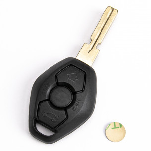 Key Shell for BMW 3 5 7 X5 Z3 With 3 Buttons - Aftermarket