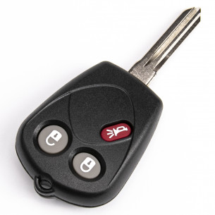 Key Shell With 3 Buttons for SAAB - Aftermarket