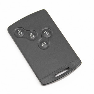 Renault Key Smart Card 433Mhz with 4 Buttons - Aftermarket