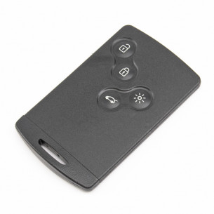 Renault Key Smart Card 433Mhz with 4 Buttons - Aftermarket