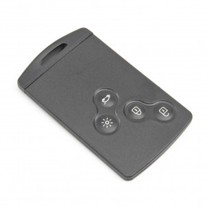 Renault Key Smart Card 433Mhz with 4 Buttons - Aftermarket