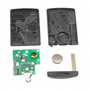 Renault Key Smart Card 433Mhz with 4 Buttons - Aftermarket