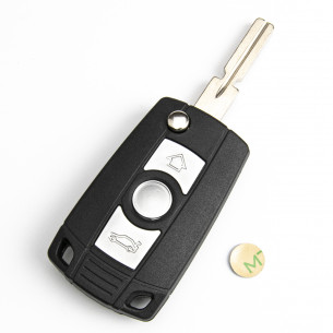 Key Conversion Kit for BMW 3 5 7 X5 Z3 With 2 Buttons - Aftermarket