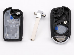Chevrolet Key Conversion Kit With 3 Buttons - Aftermarket