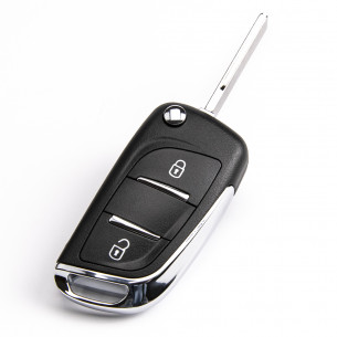 Citroen Key Conversion Kit With 2 Buttons - Aftermarket