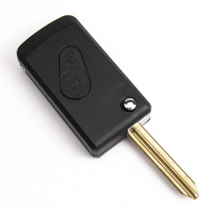 Citroen Key Conversion Kit With 2 Buttons - Aftermarket