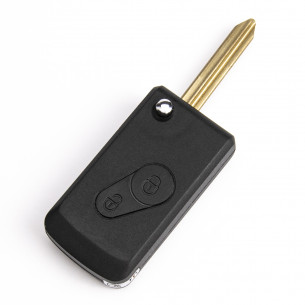 Citroen Key Conversion Kit With 2 Buttons - Aftermarket