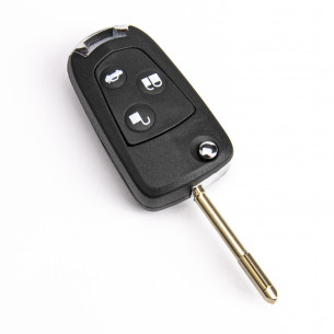 Ford Key Cover Conversion Kit With 3 Buttons - Aftermarket