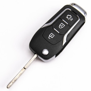 Ford Key Conversion Kit With 3 Buttons - Aftermarket