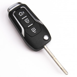Ford Key Conversion Kit With 3 Buttons - Aftermarket
