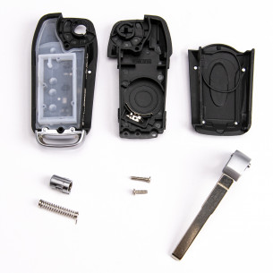 Ford Key Conversion Kit With 3 Buttons - Aftermarket