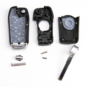 Ford Key Conversion Kit With 3 Buttons - Aftermarket