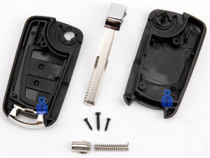 Opel Key Shell Conversion Kit With 2 Buttons - Aftermarket
