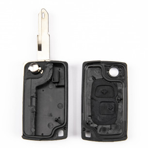 Peugeot Key Cover Conversion Kit With 2 Buttons - Aftermarket