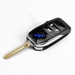 Key Cover Conversion Kit for Toyota Hilux RAV4 Urban Cruiser With 3 Buttons - Aftermarket