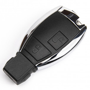 Key Upgrade / Conversion Ki for Mercedes C E M G With 2 Buttons - Aftermarket