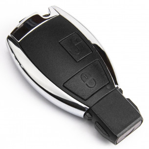 Key Upgrade / Conversion Ki for Mercedes C E M G With 2 Buttons - Aftermarket