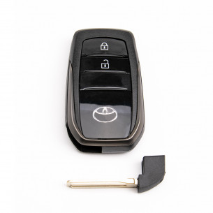 Toyota Key Shell Conversion Kit With 2 Buttons - Aftermarket