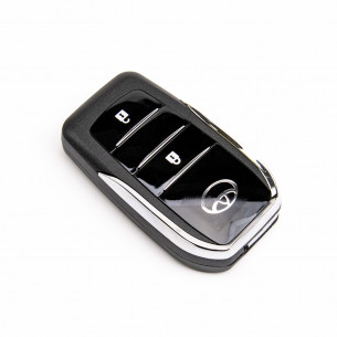 Toyota Key Cover Conversion Kit With 2 Buttons - Aftermarket