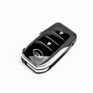 Toyota Key Cover Conversion Kit With 2 Buttons - Aftermarket