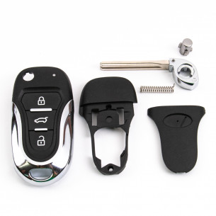 Kia Key Conversion Kit With 3 Buttons - Aftermarket