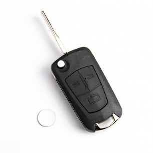 Opel Key Conversion Kit With 3 Buttons - Aftermarket