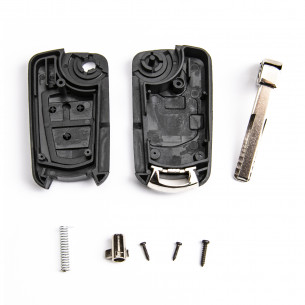 Opel Key Conversion Kit With 3 Buttons - Aftermarket