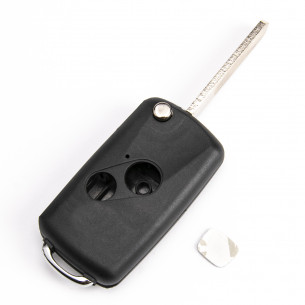 Honda Key Conversion Kit With 2 Buttons - Aftermarket