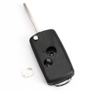 Honda Key Conversion Kit With 2 Buttons - Aftermarket