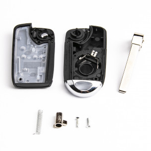 Opel Key Cover Conversion Kit with 2 Buttons - Aftermarket