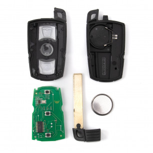 Keyless Funk Schlüssel für BMW 1 3 5 6 X5 X6 Z4 66129268486 PCF7945 868Mhz - Aftermarket