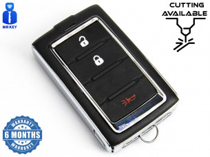 Keyless Key Shell With 3 Buttons for Jeep - Aftermarket