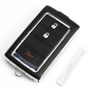 Keyless Key Shell With 3 Buttons for Jeep - Aftermarket