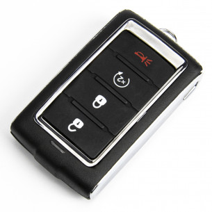 Keyless Key Shell With 4 Buttons for Jeep - Aftermarket