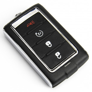 Keyless Key Shell With 4 Buttons for Jeep - Aftermarket