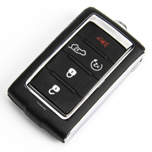 Keyless Key Shell With 5 Buttons for Jeep - Aftermarket