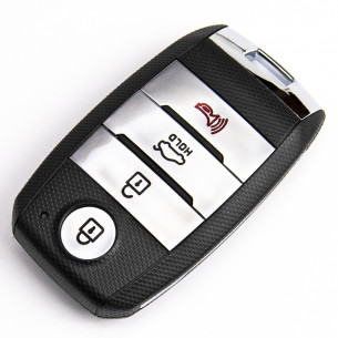 Kia Key Cover With 4 Buttons - Aftermarket