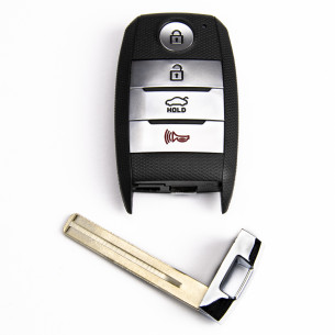 Kia Key Cover With 4 Buttons - Aftermarket